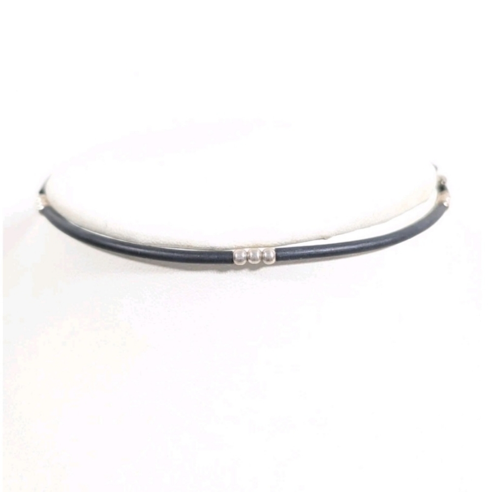 Silpada Wrap Around Choker Black Sterling Silver